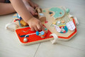 LILLIPUTIENS Activity Panel Farm Wooden 9m+