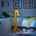 GREJSIMOJS LED decoration lighting, floor, giraffe/yellow battery-operated