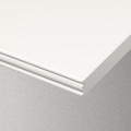 BERGSHULT / TOMTHULT Shelf with bracket, white, 80x30 cm