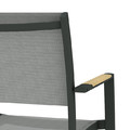 GoodHome Garden Chair with Armrests Vao
