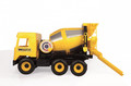 Wader Middle Truck Concrete Mixer Yellow 38cm 3+