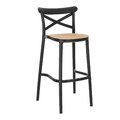 Bar Stool Moreno, black