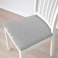 EKEDALEN / EKEDALEN Table and 4 chairs, white white/Ramna light grey, 80/120 cm