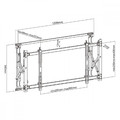 MacLean Ultra Thin TV Mount For Video Wall 55-60" MC-846