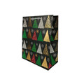 Decorative Christmas Gift Bags, Mixed Designs, 33x45 cm, Pack of 12