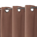 GoodHome Curtain Carrington 135 x 260 cm, brown