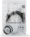 Gembird USB Cable to Micro USB Double-sided 1.8m