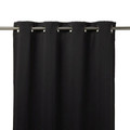 Blockout Curtain GoodHome Vestris 140x260cm, black