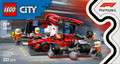 LEGO City F1 Pit Stop & Pit Crew with Ferrari Car 6+