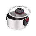Feel Maestro 1.6L Stainless Steel Pot with Folding Handles 16cm