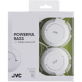 JVC Colourful and Seamless Design On-ear Headphones HA-S180, white