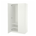 PAX / FORSAND Wardrobe, white/white, 100x60x201 cm