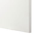 BESTÅ Wall cabinet with 2 doors, white/Lappviken white, 60x22x128 cm