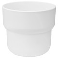 FÖRENLIG Plant pot, indoor/outdoor white, 9 cm