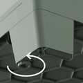 Outdoor/Workshop High Cabinet, jade grey