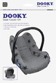 Dooky Car Seat Cover 0-13kg, Grey Stars