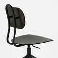 KULLABERG Swivel chair, black