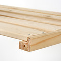 HEJNE Shelf, softwood, 77x47 cm 2 pack
