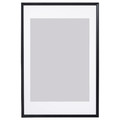 KNOPPÄNG Frame, black, 61x91 cm