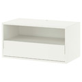 EKET Media shelf, white, 70x35x35 cm