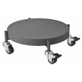 OLIVBLAD Plant mover, in/outdoor dark grey, 32 cm