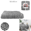 Blanket Chunky, thick, grey