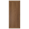 OXBERG Door, brown walnut effect, 40x97 cm