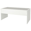 DUNDRA Activity table with storage, white, grey