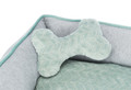 Trixie Dog Bed Junior Square 50x40cm, grey-mint