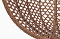 Hanging Cocoon Chair BALI LUX, in-/outdoor, brown