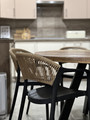 Chair Osma, outdoor, black