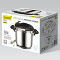 Feel Maestro Stainless Steel Pressure Cooker MR-2901 6L, 22cm, 80kPa