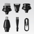 Feel Maestro 5-in-1 USB-C Rechargeable Grooming & Facial Care Set MR-675