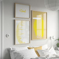 RÖDALM Frame, birch effect, 61x91 cm