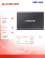 Samsung Portable Drive SSD T7 1TB USB3.2 GEN.2, grey