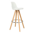 Bar Stool Nord, white