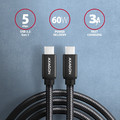 AXAGON USB Cable BUCM3-CM30AB cable USB-C USB-C, 3.0