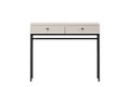Console Table Lorini 100, cashmere, black knobs
