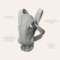 BABYBJÖRN Baby Carrier MINI 3D Jersey, Light pink