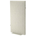 MITTZON Acoustic screen, floor standing, Gunnared beige, 90x157 cm
