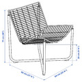 SKÅLBODA Armchair, white