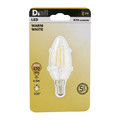 Diall LED Bulb B35-TW E14 4W 470lm, transparent, warm white