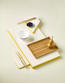 OSTBIT Tray, bamboo, 25x33 cm