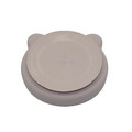 Bo Jungle B-Suction Plate Bear Grey