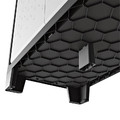 Outdoor/Workshop High Cabinet Multispace, black-grey
