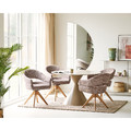 Swivel Dining Chair Dover, brown
