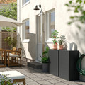 SUNDSÖ Cabinet, anthracite outdoor/indoor, 60x35x86 cm