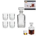 Caraffe and 4 Whisky Glasses