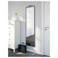 KARMSUND Standing mirror, black, 40x167 cm