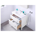 HEMNES Sink cabinet with 2 drawers, white, 80x47x83 cm